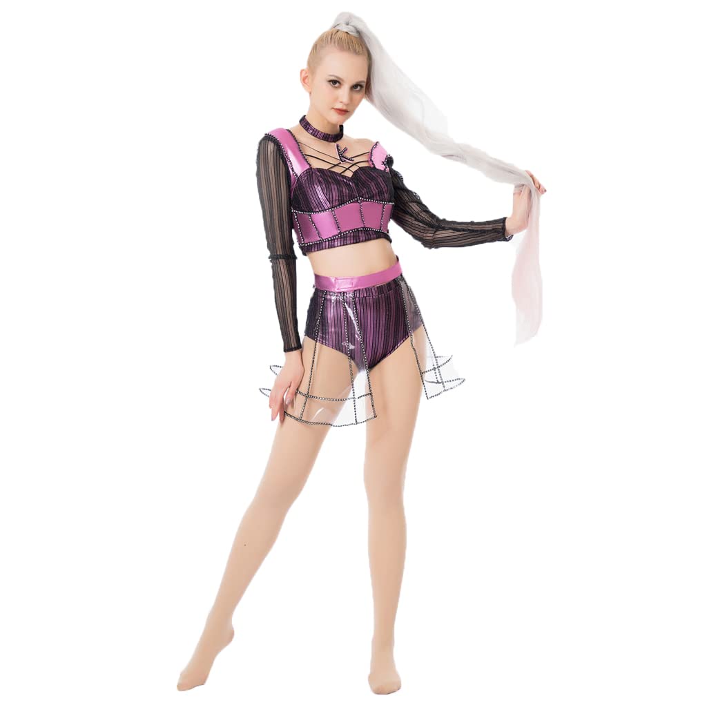 Six The Musical Katherine Howard Cosplay Costume - Women's Sexy Top & Skirt Set for Theater Performances & Halloween Dress Up