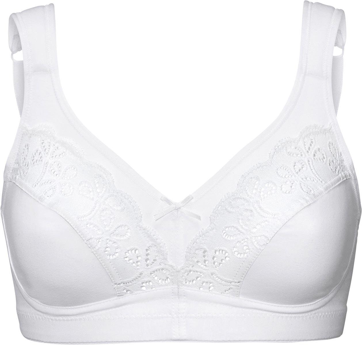 Full Figure Wireless Bra for Women - Organic Cotton Comfort & Support - Perfect for Yoga, Workouts & Everyday Wear