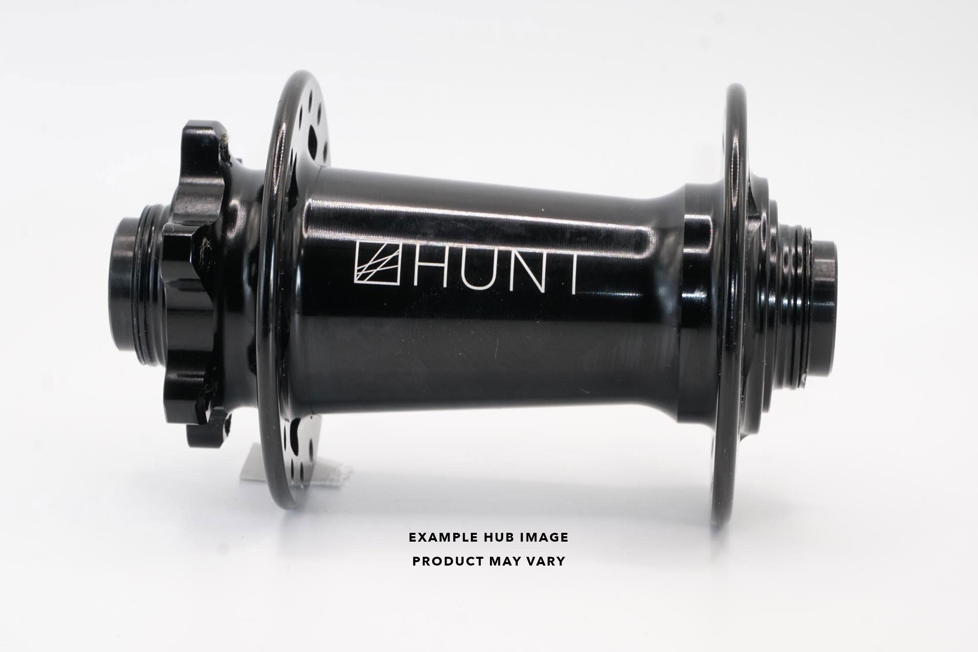 Boost Front Hub - 6 Bolt 32 Hole Black MTB Bicycle Wheel Hub for Enhanced Performance | Perfect for Mountain Biking, Trail Riding & Off-Road Cycling