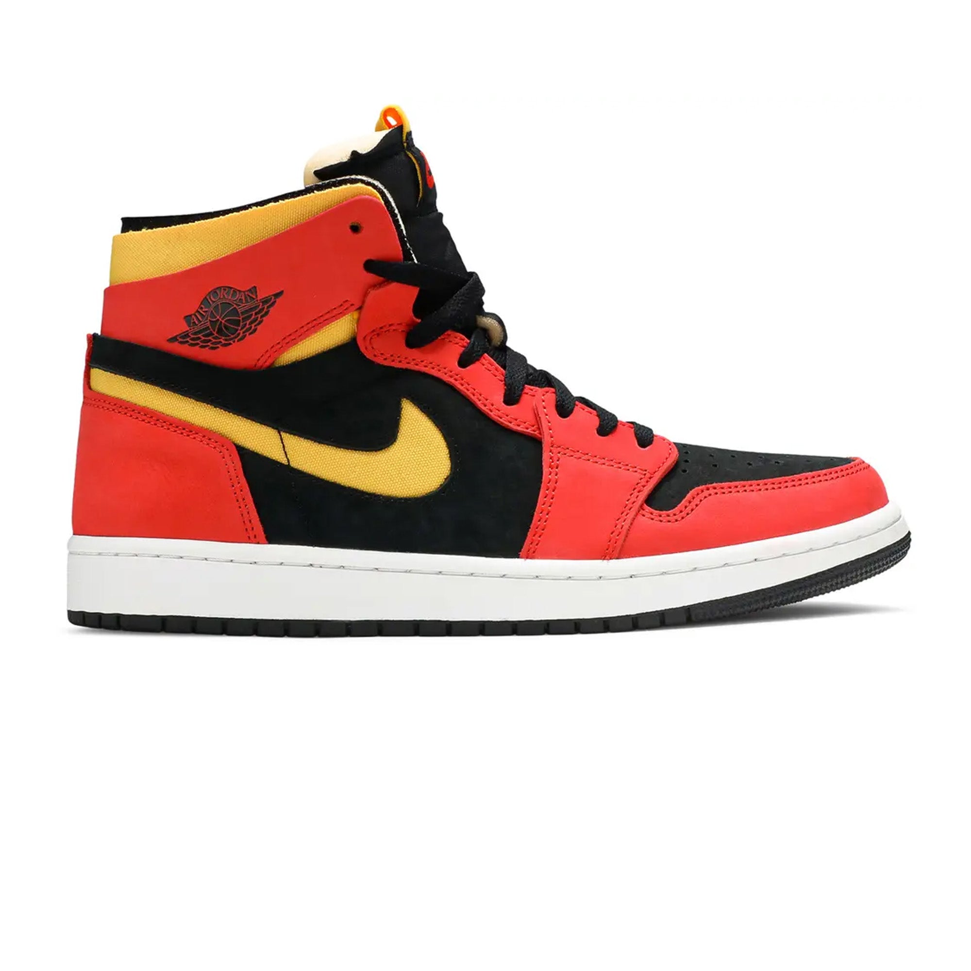 Air Jordan 1 High Zoom CMFT 'Black Chile Red' Basketball Shoes - Men's Sneakers for Running, Gym & Streetwear Fashion