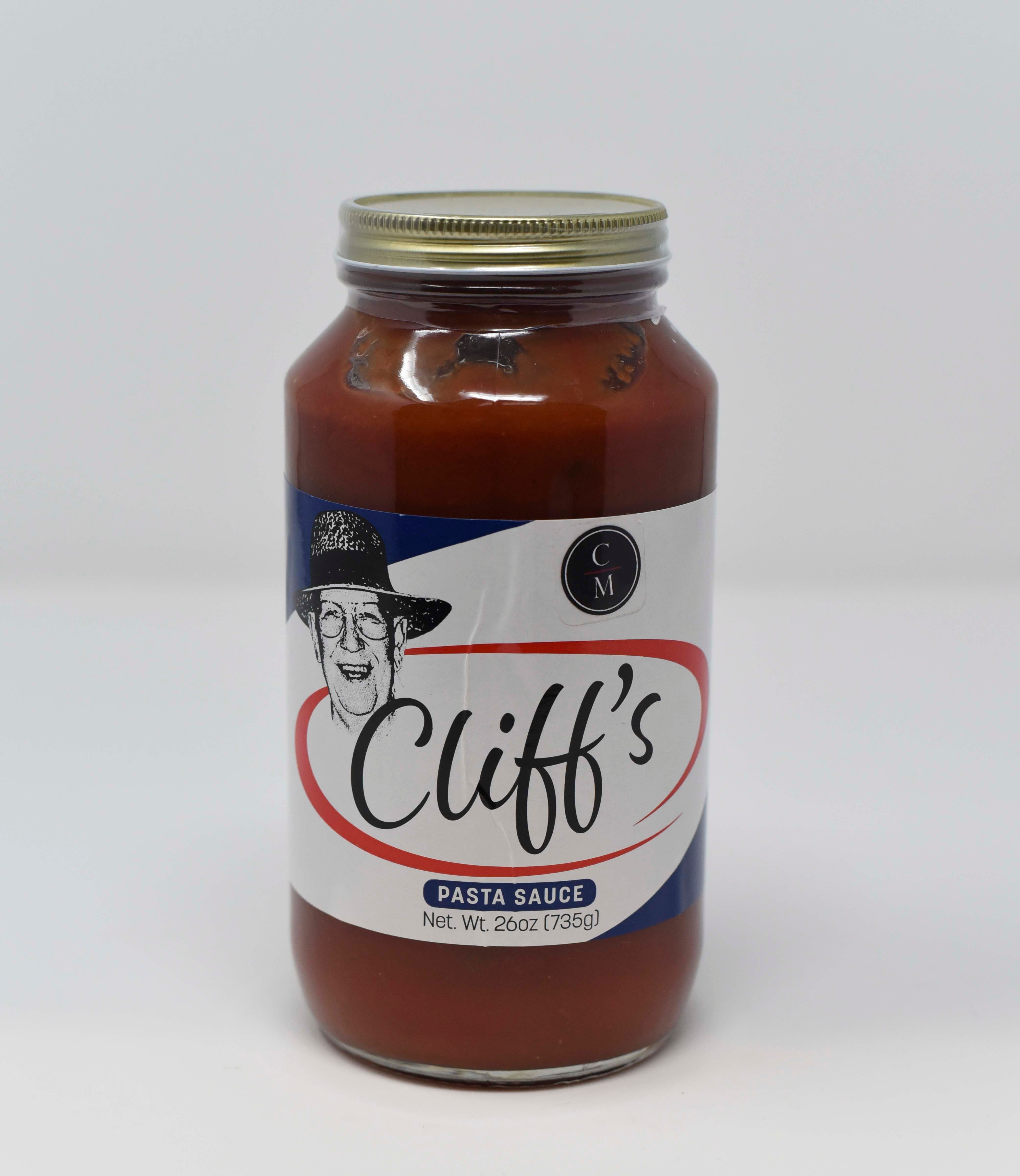 Cliff's Premium Pasta Sauce - Authentic Italian Tomato Basil Sauce for Spaghetti, Lasagna & More - Perfect for Family Dinners & Italian Cuisine Lovers