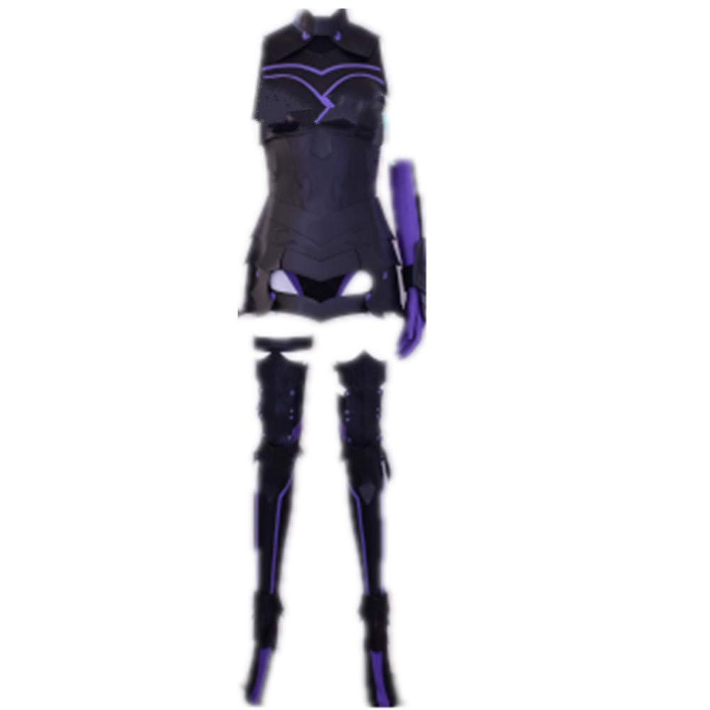 Fate/Grand Order VR Mash Kyrielight Cosplay Costume Full Jumpsuit Outfit - Anime Game Character Halloween Party, Carnival & Convention Cosplay Suit for Women