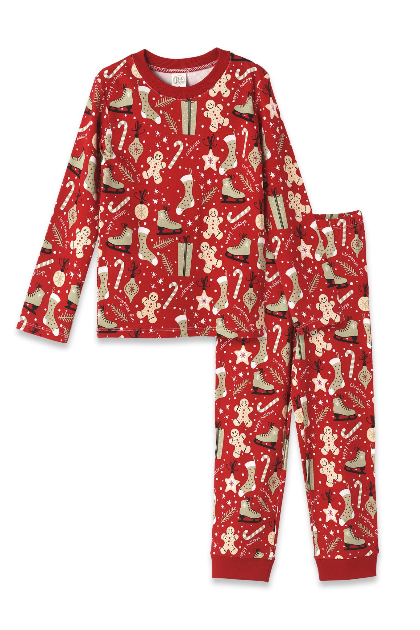 Christmas Joy Pajama Set for Women & Men - Cozy Holiday Sleepwear for Family Matching, Christmas Eve & Winter Nights