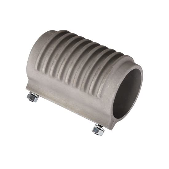 OTB Gear 6832 Finned Aluminum Coil Mount - Plain Finish for Heat Dissipation | Perfect for Automotive, HVAC & Industrial Cooling Systems