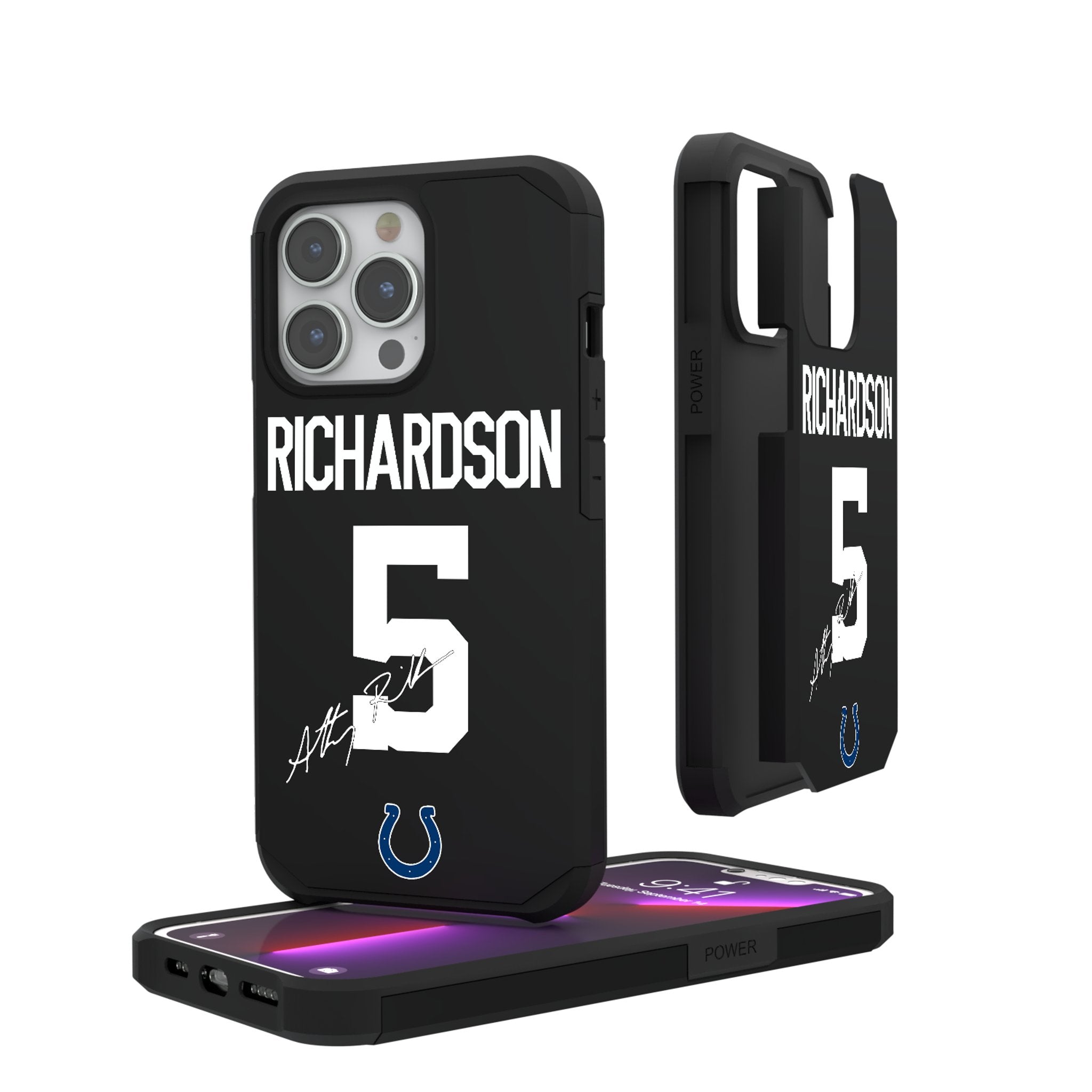 Anthony Richardson Indianapolis Colts NFL Football Player Rugged Shockproof Phone Case - Perfect for Game Day, Outdoor Adventures & Daily Protection