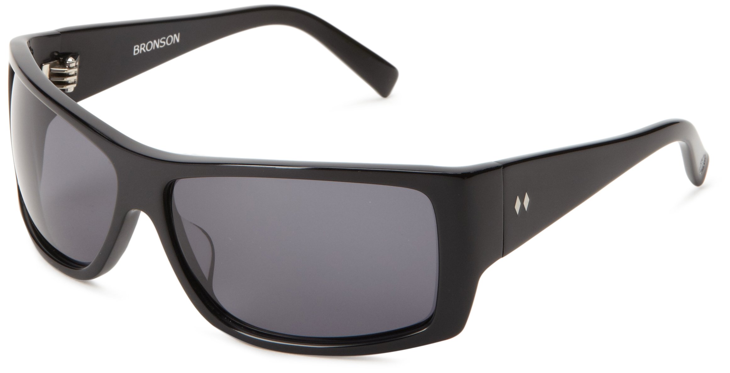Tres Noir Bronson Wrap Sunglasses for Men - Polarized UV Protection Sports & Driving Shades - Perfect for Outdoor Activities, Running, and Beach Wear