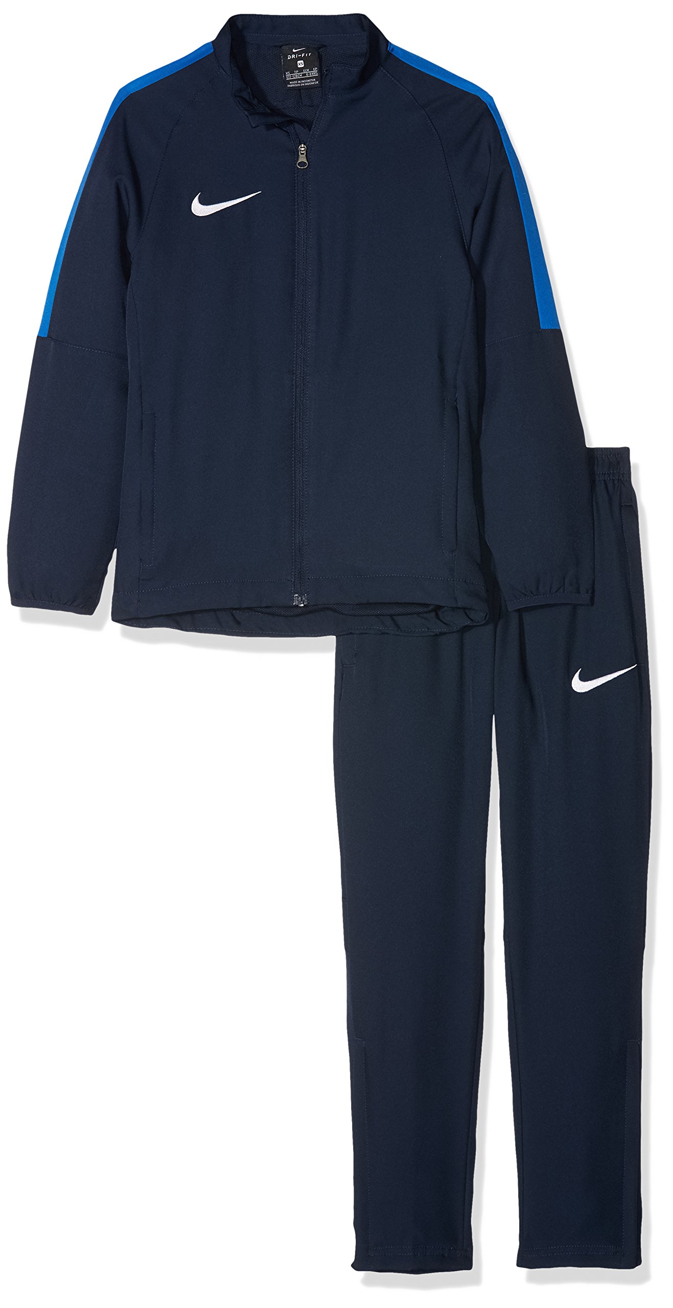 Nike Boys Academy 18 Woven Tracksuit Set - Lightweight Athletic Jogger Pants & Jacket for Kids - Perfect for School, Sports & Casual Wear