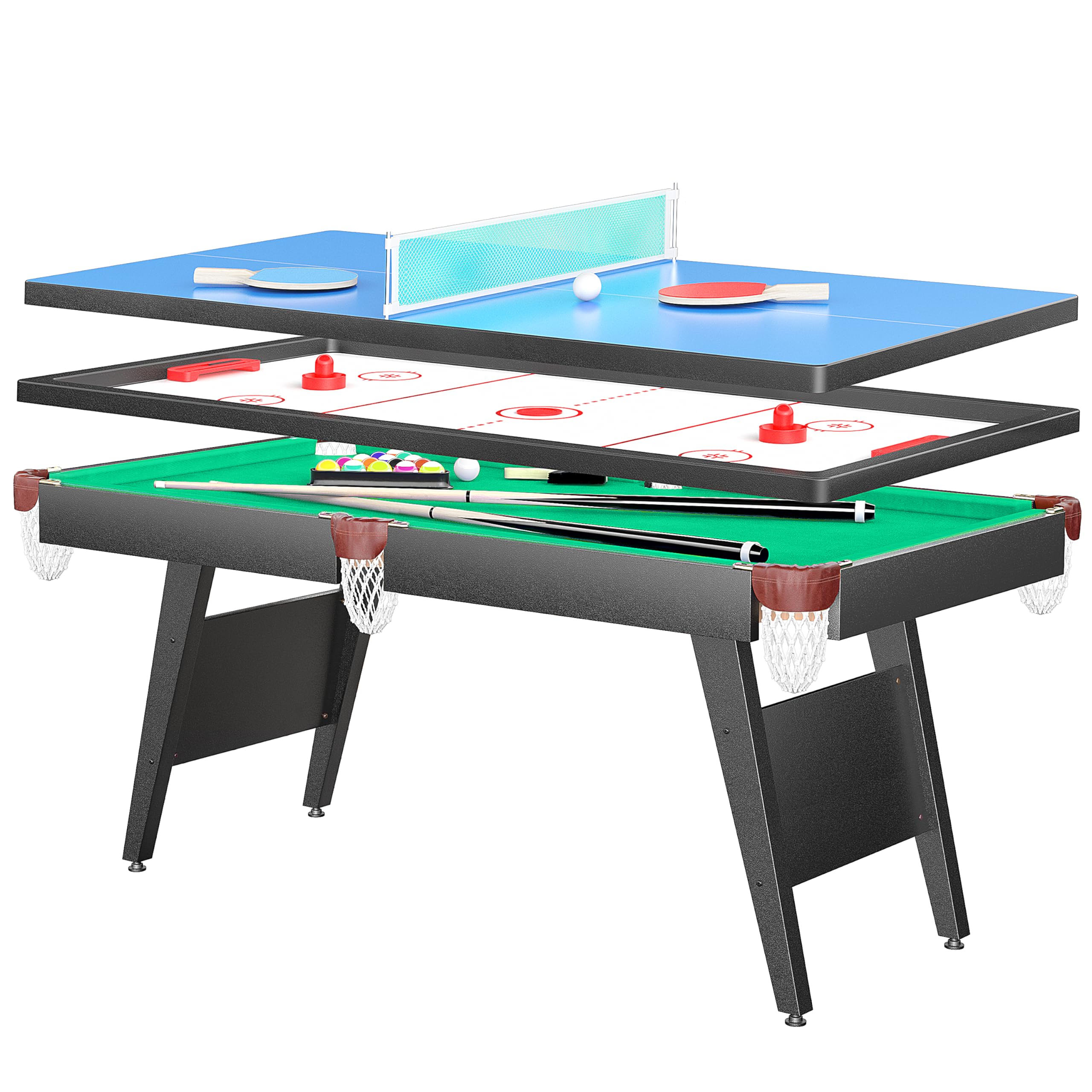 3-in-1 Multi-Game Table - 65.75