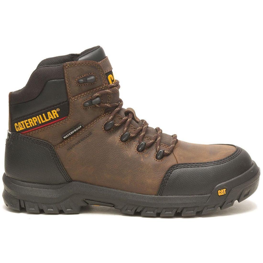 Resorption Composite Toe Waterproof Work Boot Seal Brown