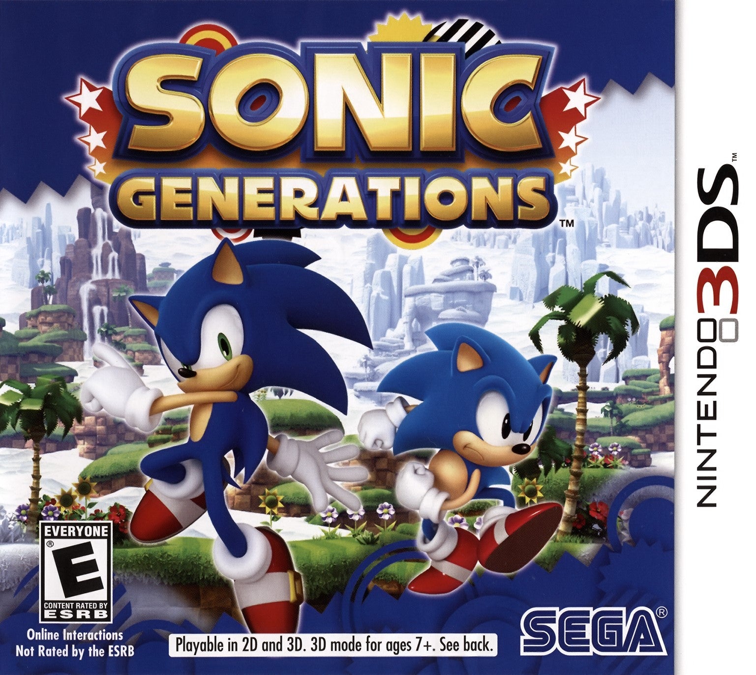 Sonic Generations - Classic & Modern Sonic Adventure Game for PC, Xbox, PlayStation | Relive Iconic Levels & Boss Battles | Perfect for Fans of Retro & Modern Gaming