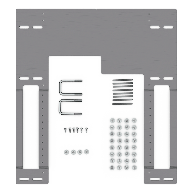 Haws 6776 Sink Mounting Plate - Heavy Duty Stainless Steel Hand Wash Sink Bracket for Commercial & Home Use - Perfect for Restaurants, Hospitals, and Public Restrooms