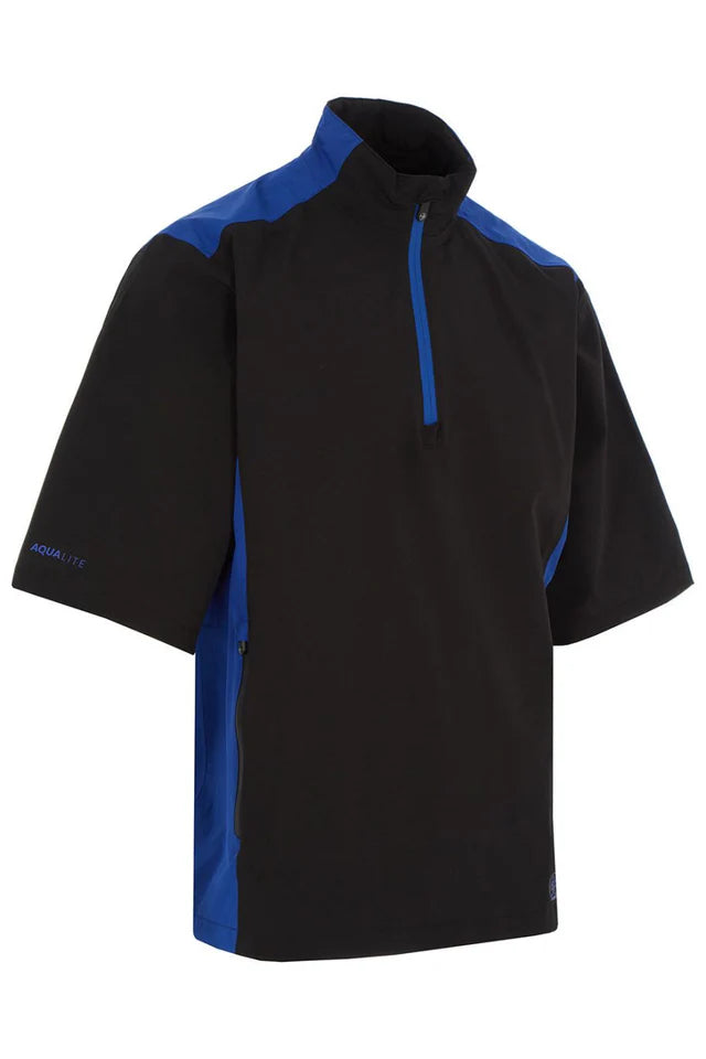 ProQuip Men's Aqualite Pro Half Sleeve Waterproof Rain Jacket - Lightweight Breathable Windbreaker for Golf, Hiking & Outdoor Activities