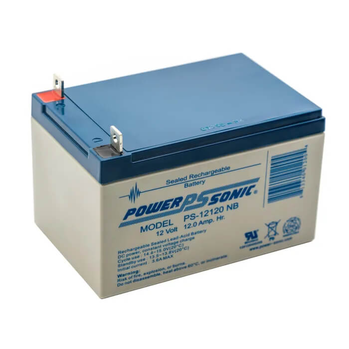 12V 12Ah Replacement Battery for Rima 6 DZM 12 with Nut & Bolt Terminals - Perfect for Electric Scooters, Golf Carts & Mobility Scooters