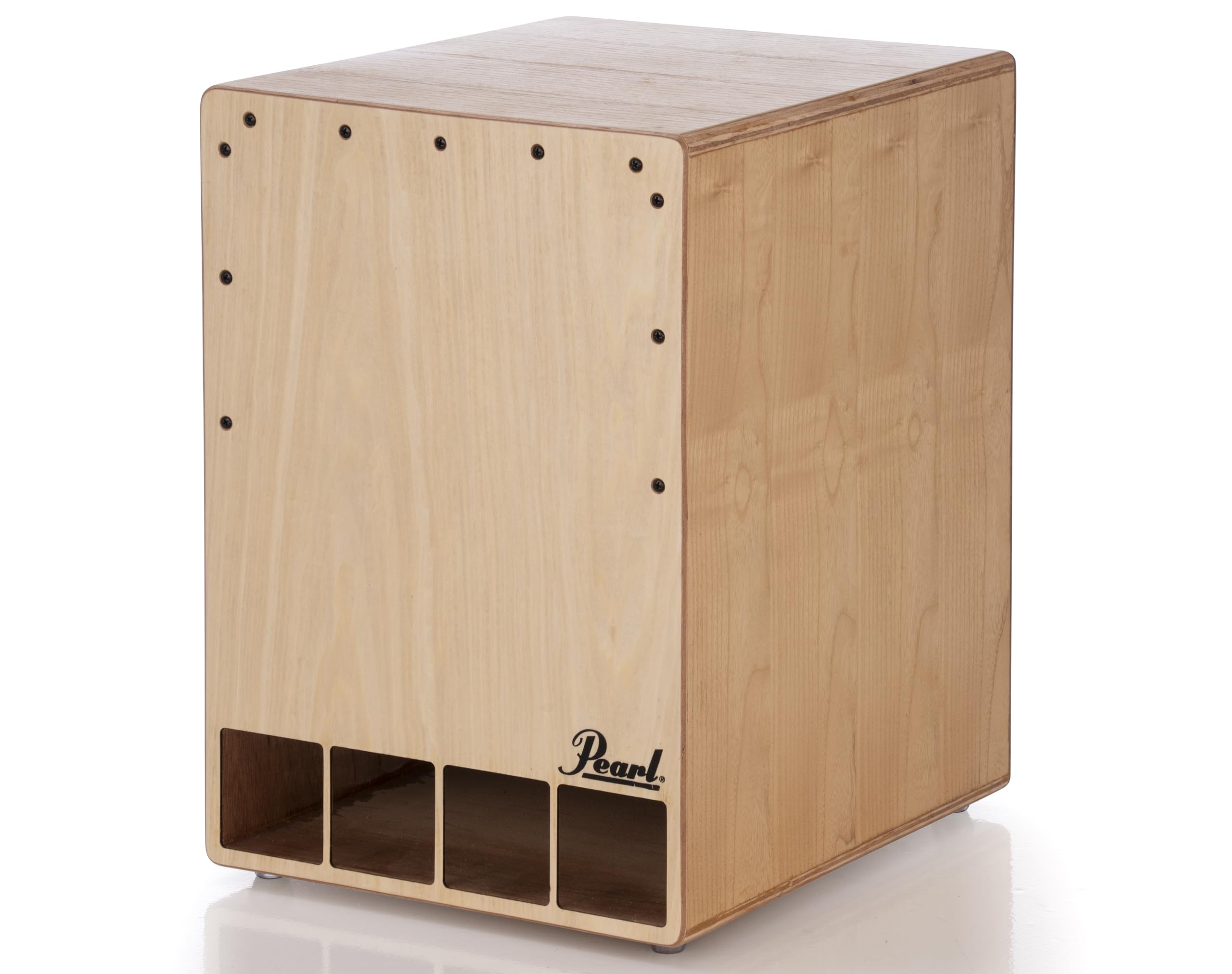 Elite Dub Bass Front Ported Cajon - Professional Percussion Instrument for Live Performances & Studio Recording - Perfect for Musicians, Drummers & Bands
