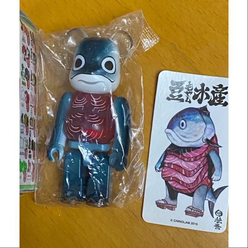 Bearbrick Series 38 SUPER Secret Mame Moyashi Tuna 100% Collectible Figure - Limited Edition Japanese Vinyl Art Toy for Display & Collection - Perfect for Anime Fans, Home Decor, and Gift Giving