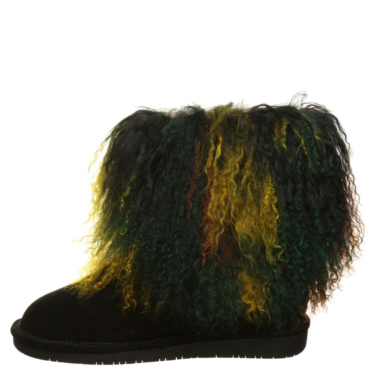 BEARPAW Women's Boo Suede Slip-On Winter Boots - Comfortable & Warm, Multiple Color Options for Casual Outings & Cold Weather Activities