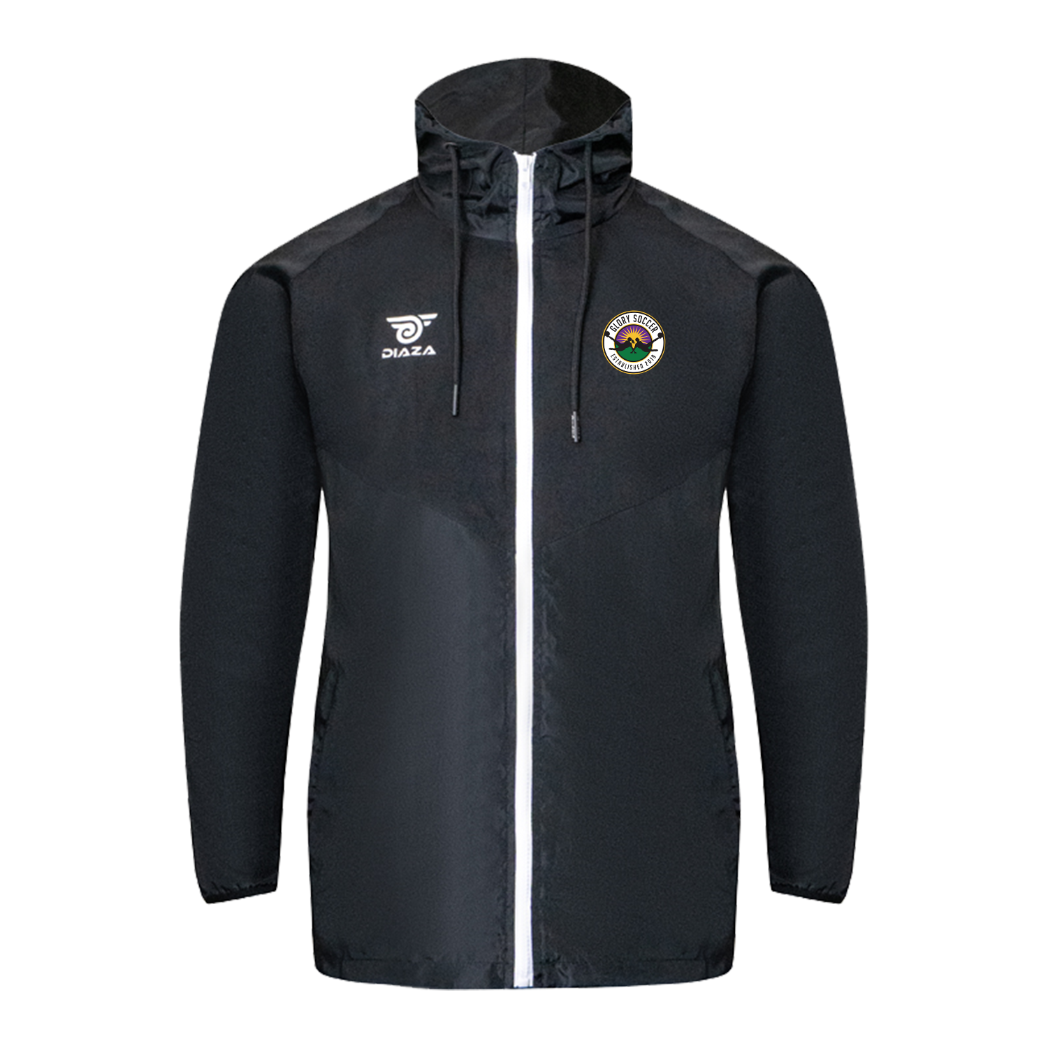 Glory Noche Windrunner Jacket - Lightweight Waterproof Running Jacket for Men & Women - Perfect for Outdoor Activities, Hiking, and Jogging
