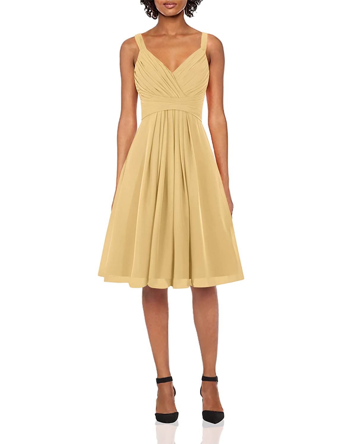 Elegant Short Chiffon Bridesmaid Dresses for Prom, Party & Junior Bridesmaids - Perfect for Weddings, Formal Events & Special Occasions