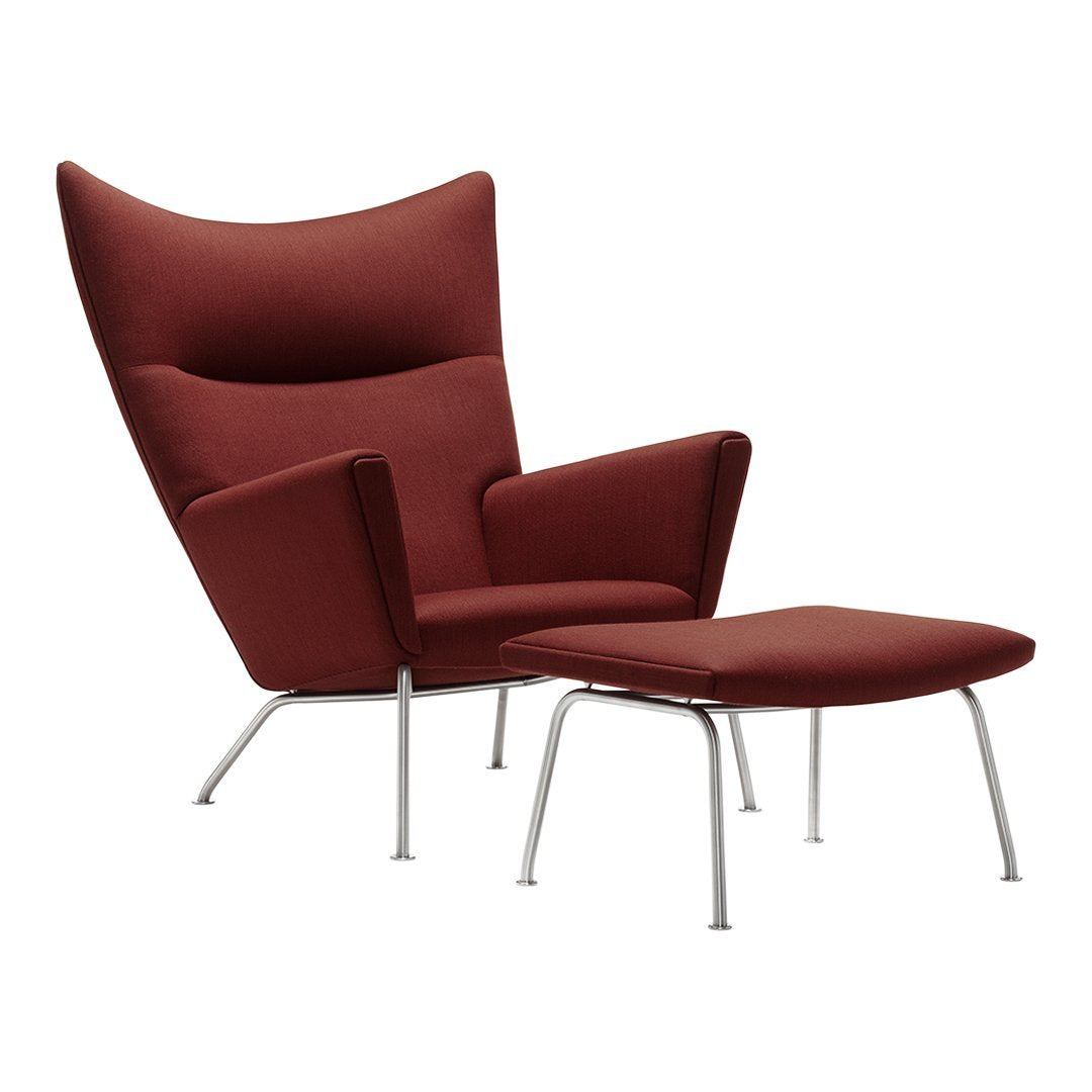CH446 Stool by Hans J. Wegner - Mid-Century Modern Wooden Bar Stool for Kitchen, Dining Room & Lounge Decor