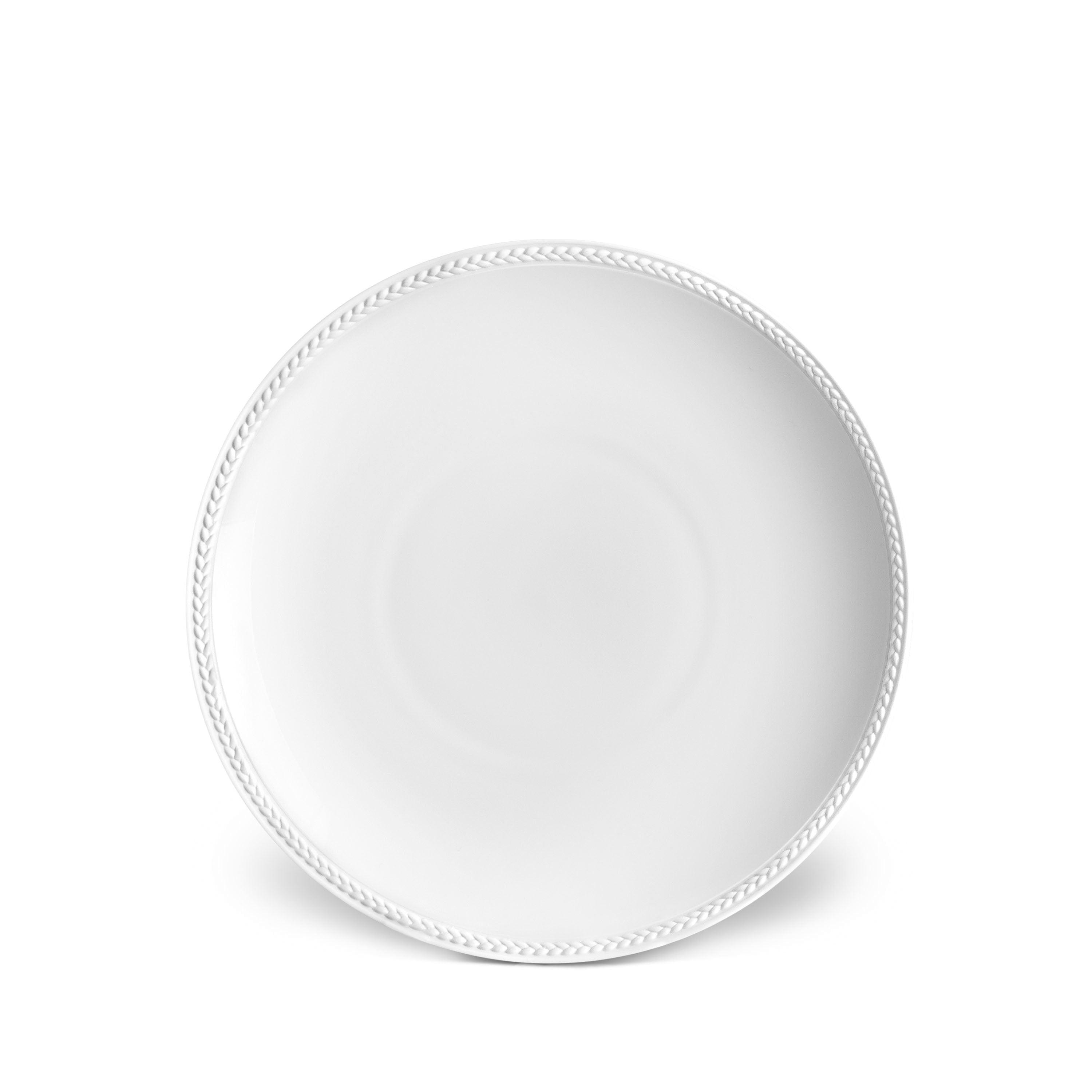 Braided Silk Soup Plate - Elegant Dining Tableware for Soup, Pasta & Dessert - Perfect for Fine Dining, Dinner Parties & Special Occasions