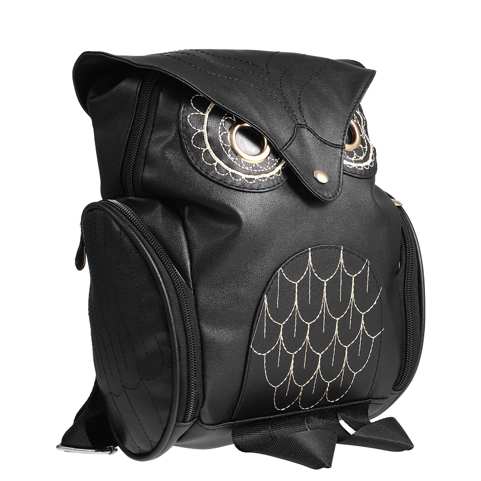 Stylish Owl Shaped PU Leather Backpack for Women - Gothic Purse, School & Travel Backpack - Perfect Gift for Teen Girls & Gothic Fashion Lovers | Ideal for School, Travel, Work & Casual Outings
