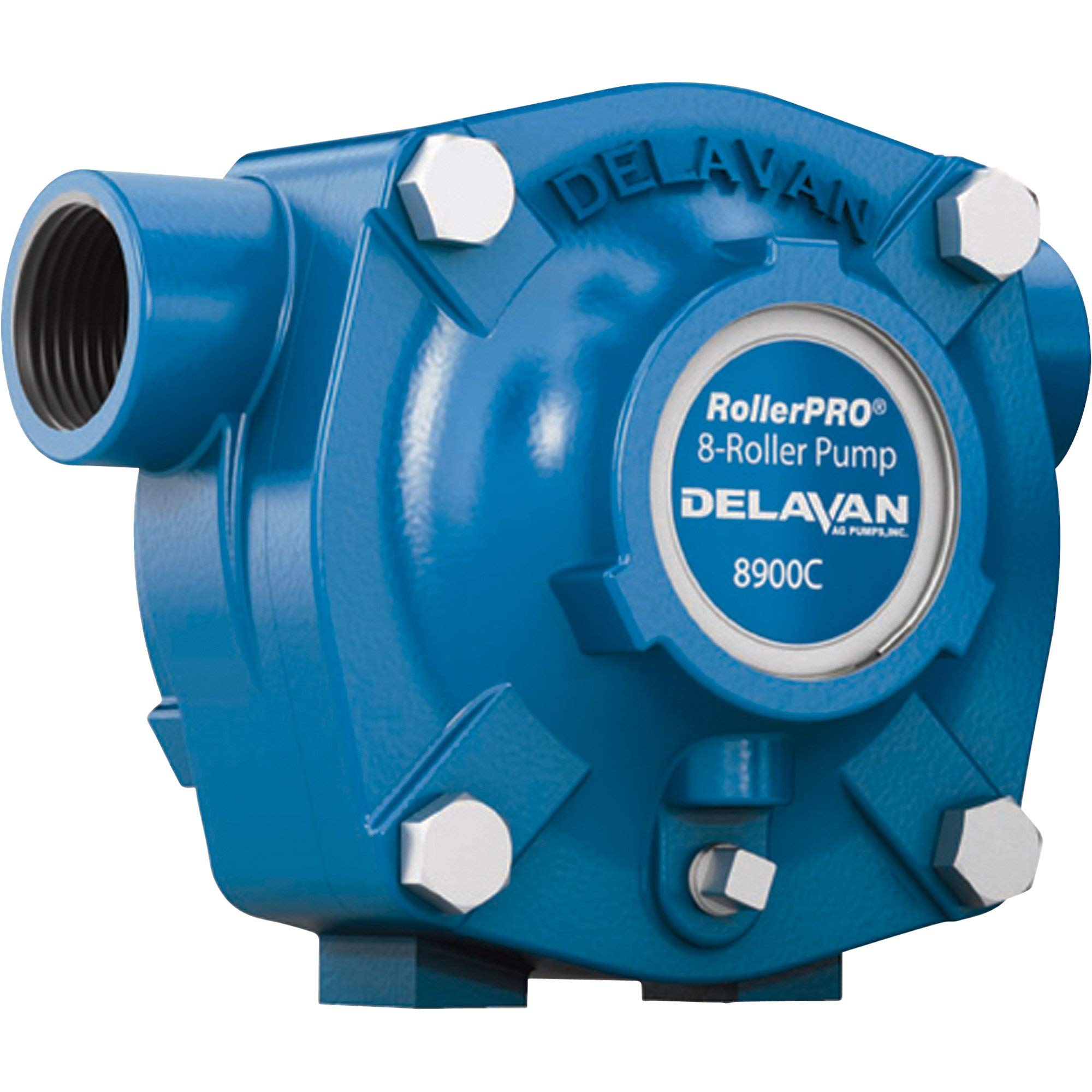 Delavan 8 Roller Pump - High Performance Agricultural & Industrial Water Pump for Irrigation, Livestock, and Pressure Washing