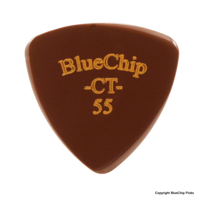 BlueChip Picks CT55 - Premium Guitar Picks for Professional Musicians | Perfect for Rock, Jazz & Acoustic Playing