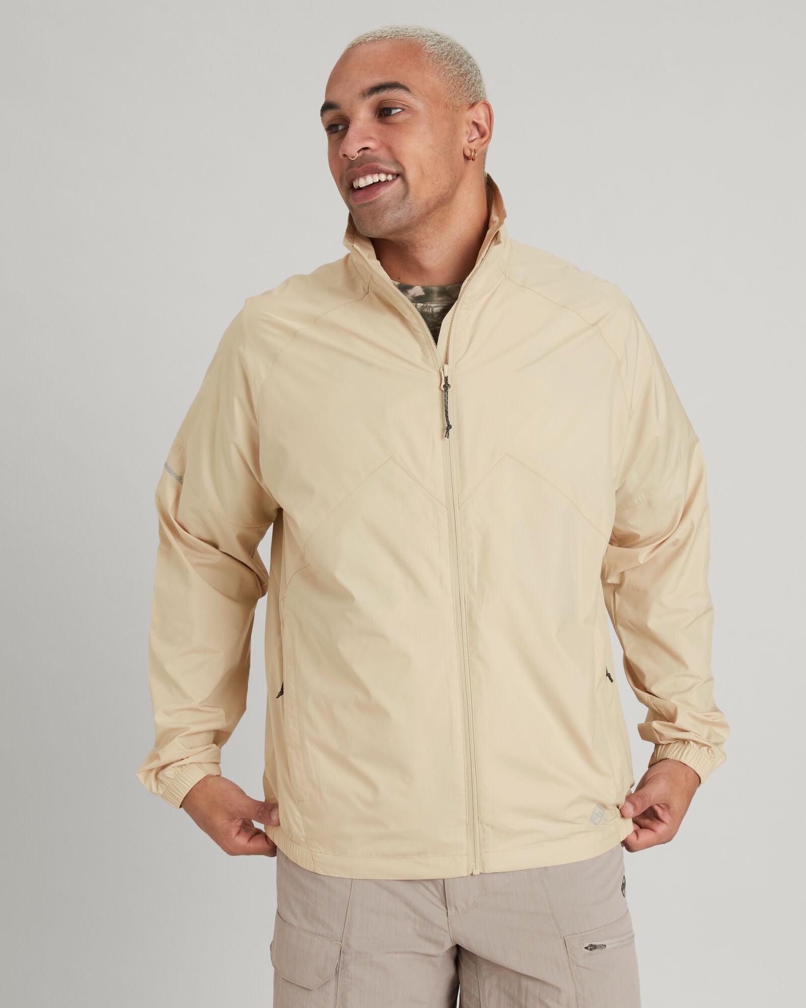 WND Chaser Men's Lightweight Windbreaker Jacket - Waterproof & Breathable Outdoor Running Jacket for Hiking, Jogging, and Travel