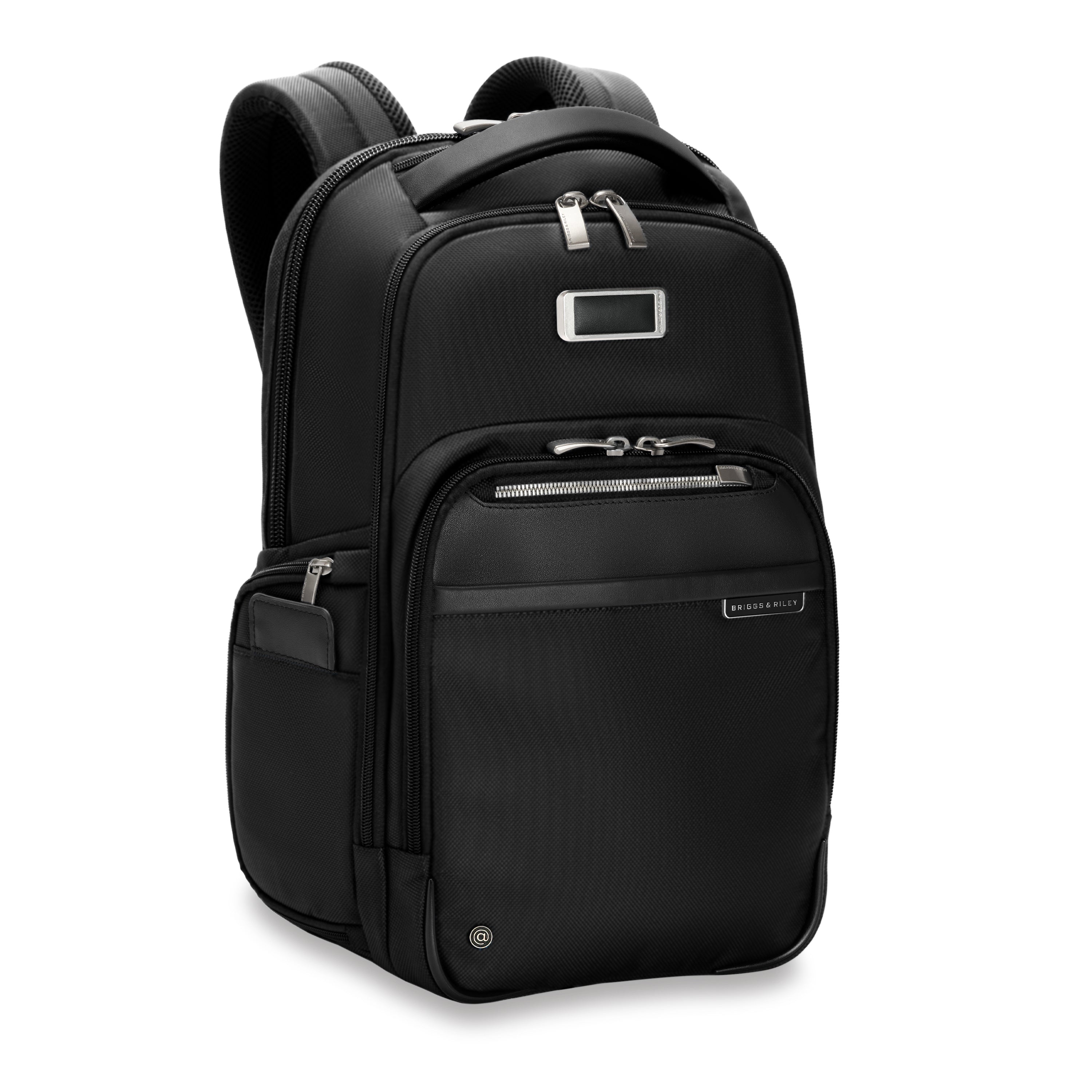 Briggs & Riley @work 2.0 Medium Backpack - Durable Laptop Backpack for Work & Travel, Water-Resistant Business Backpack with USB Charging Port - Perfect for Commuting, Office & Business Trips
