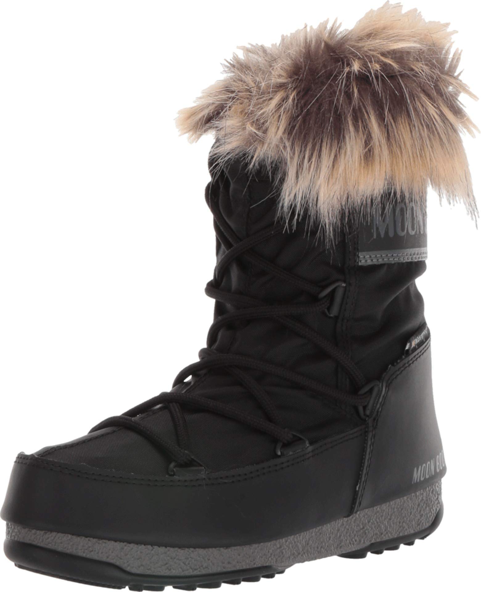 Moon Boot Monaco Low 2 Waterproof Women's Winter Boots - Warm Snow Boots for Women, Non-Slip Hiking Shoes, Comfortable Casual Booties for Cold Weather, Rain & Snow Outdoor Activities