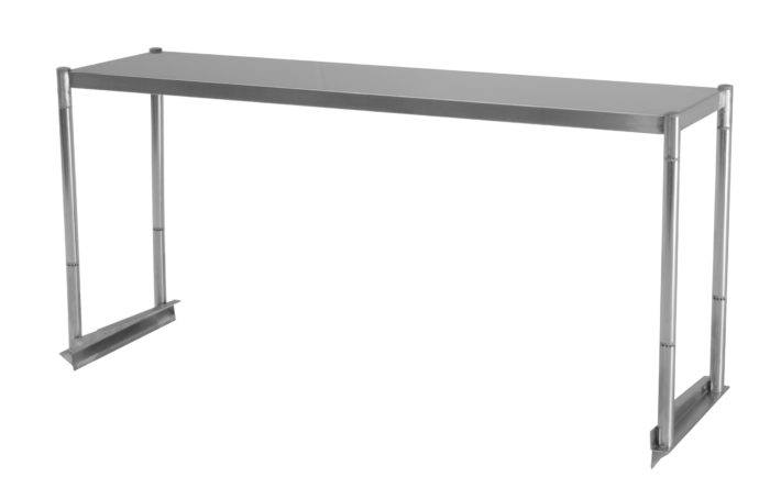 Premium 304 Stainless Steel Single Overshelf for TPR 44SD & TPR 44SD D2 - Heavy Duty Kitchen Organizer | Space Saving Shelf for Pantry, Restaurant & Commercial Use