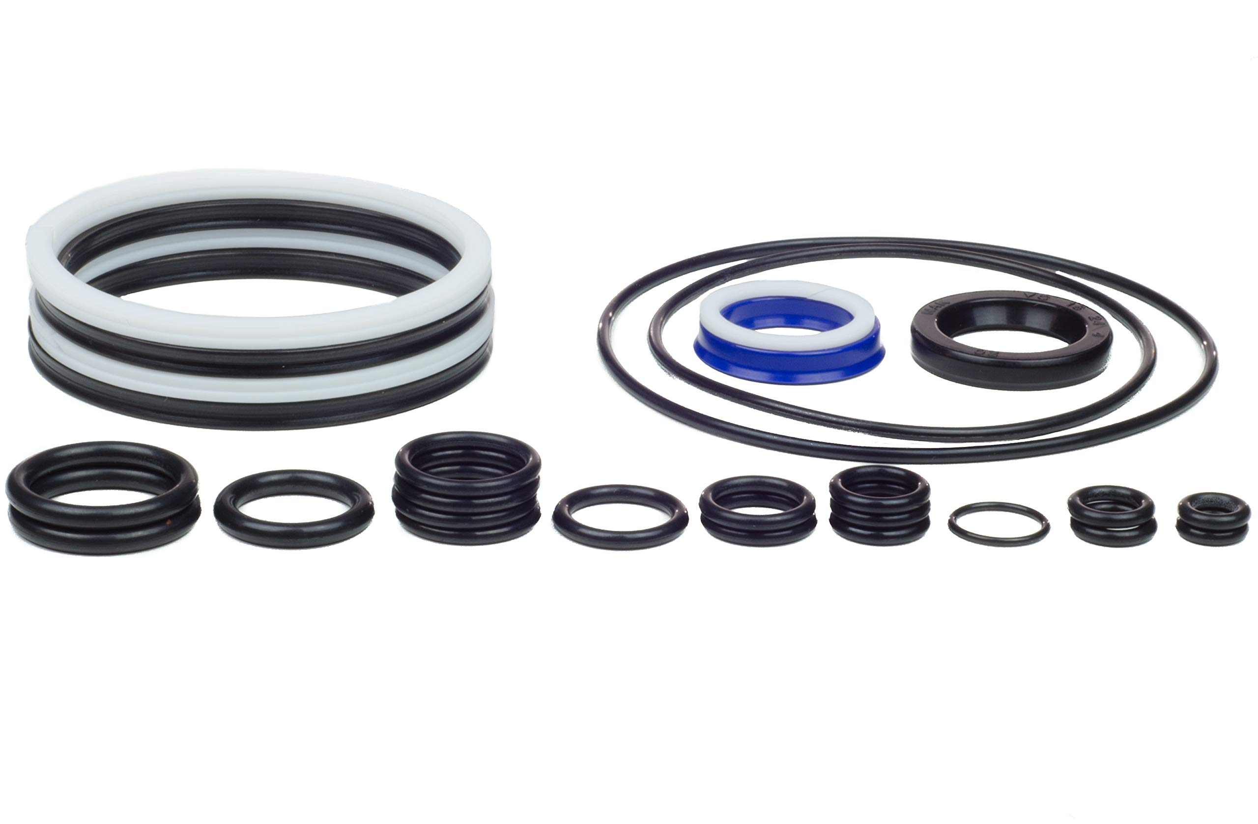 Evinrude Johnson Trim Tilt Seal Rebuild Kit - Aftermarket Replacement for 25HP 35HP 40HP 48HP 50HP Motors (1989-2004) - Compatible with 435567, 766446, 435903, 435894, 433816 - Includes O-Rings - Perfect for Marine Engine Repair & Maintenance