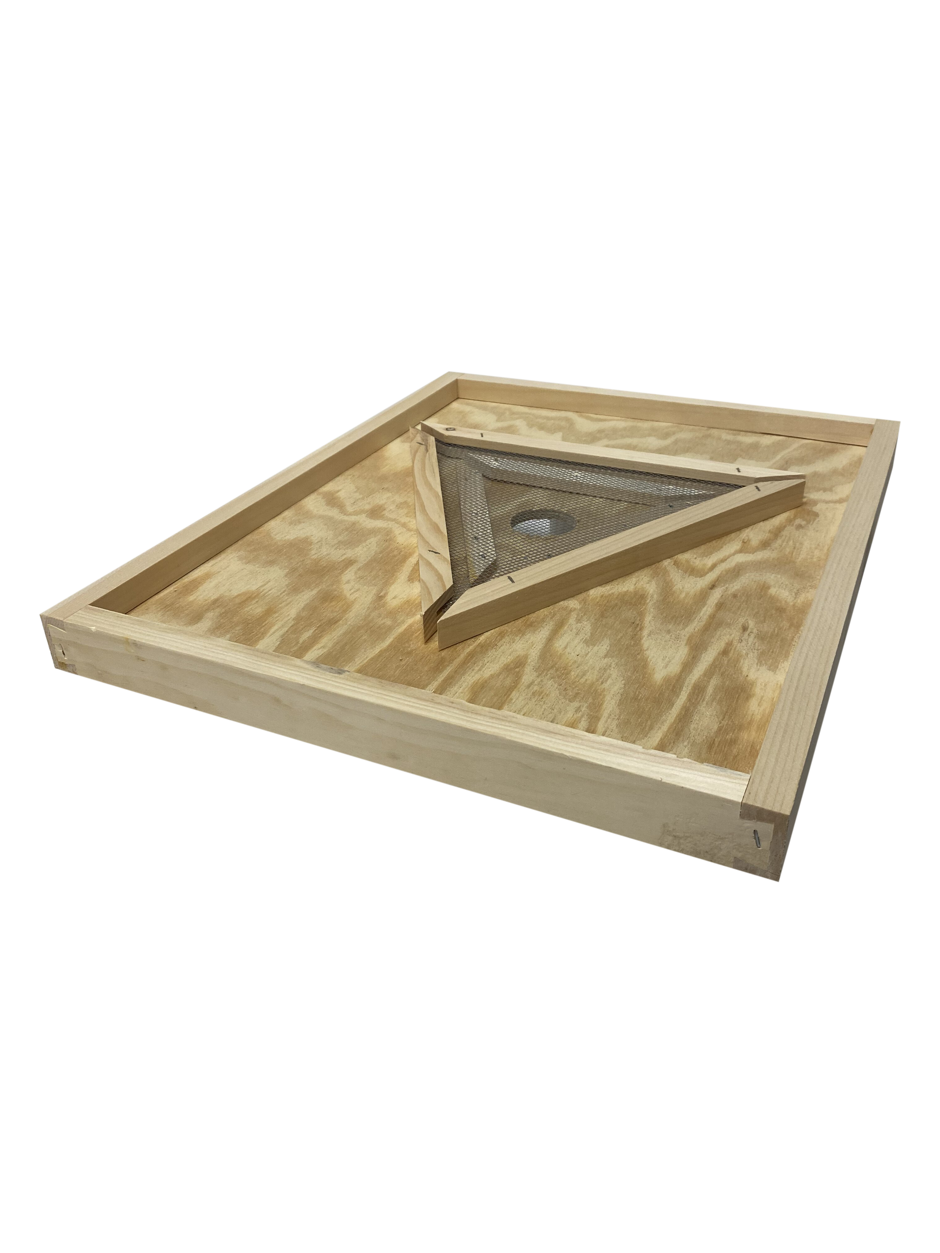 10 Frame Triangle Escape Board for Beekeeping - Premium Bee Hive Frames with Escape Hole for Easy Honey Harvesting - Ideal for Beekeepers & Honey Extraction