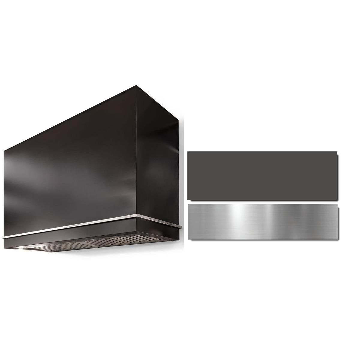 AGA 36 Inch Wall Mount Range Hood - AH3654LGESLTBN - Professional Stainless Steel Kitchen Vent Hood with Powerful Exhaust Fan - Perfect for Modern Kitchens & Open Concept Homes