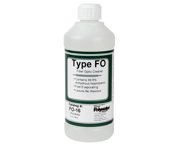 FO Alcohol Fiber Optic Cleaner - 2 Fl Oz Spray Bottle for Electronics, Camera Lens & Optical Equipment Maintenance