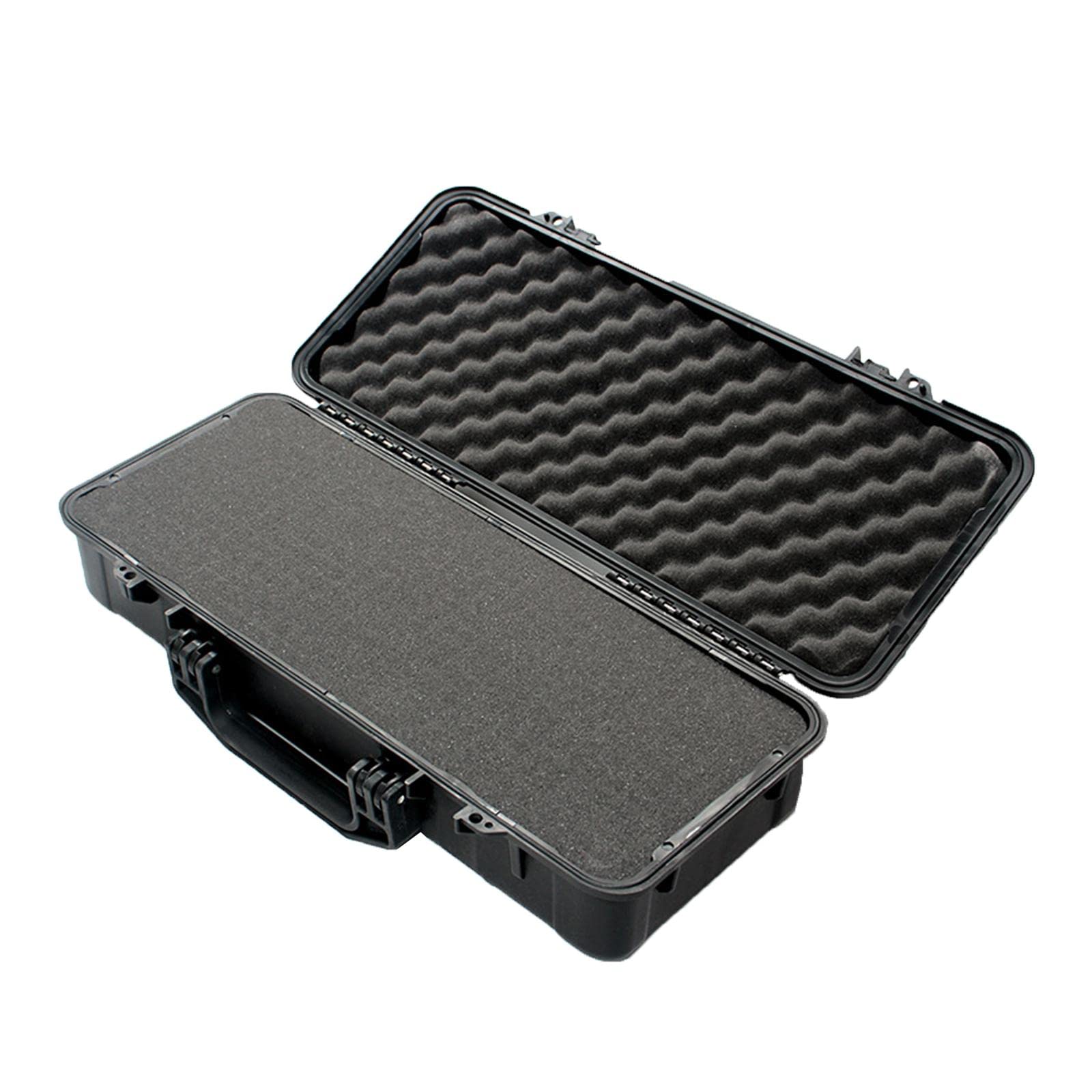Gazechimp Shockproof Waterproof Tool Box - Durable Instrument Case for Electronics, Tools, Cameras & Testing Equipment - Perfect for Travel, Field Work & Professional Storage