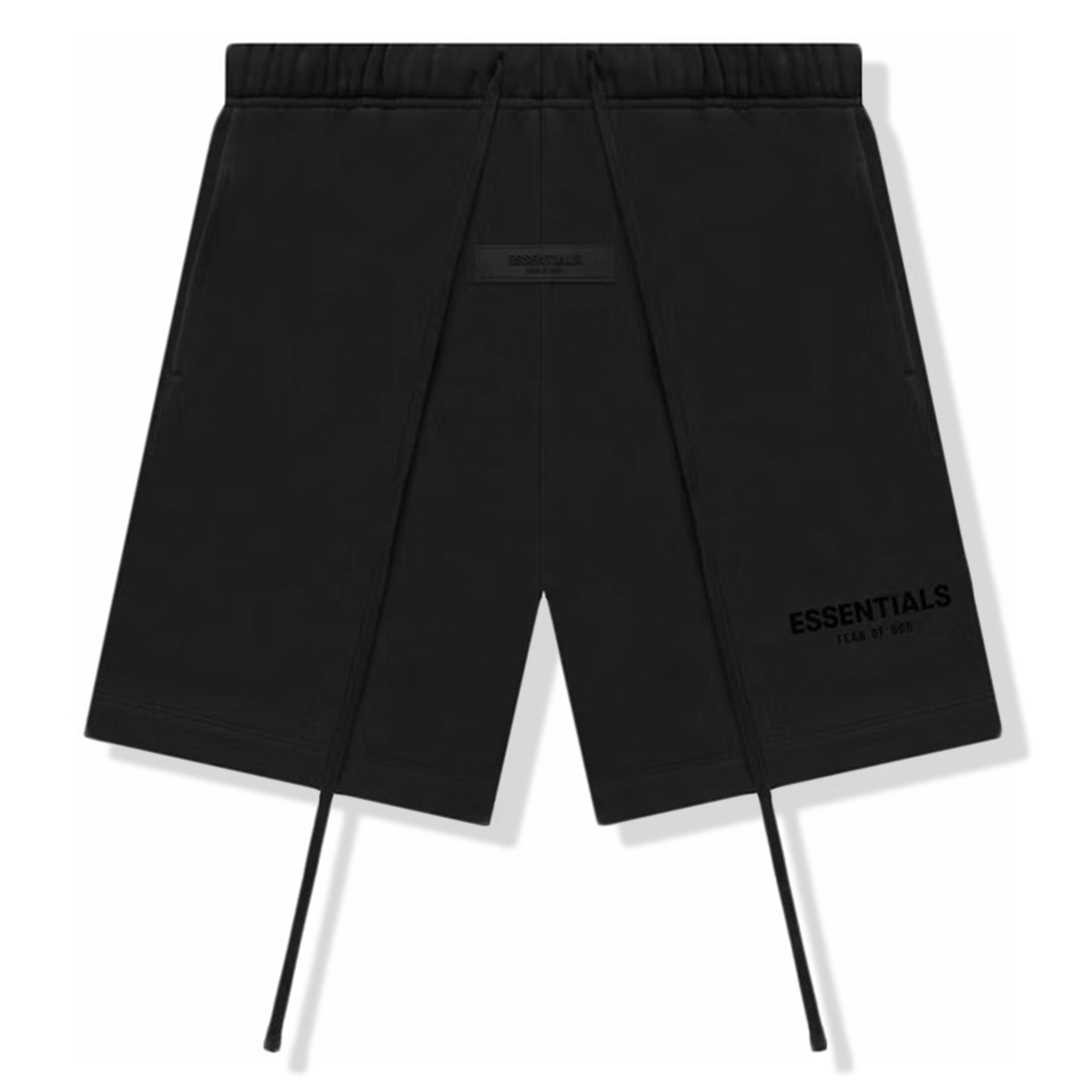 Fear Of God Essentials Black Shorts (SS22) - Men's Casual Athletic Shorts for Gym, Running & Lounge Wear