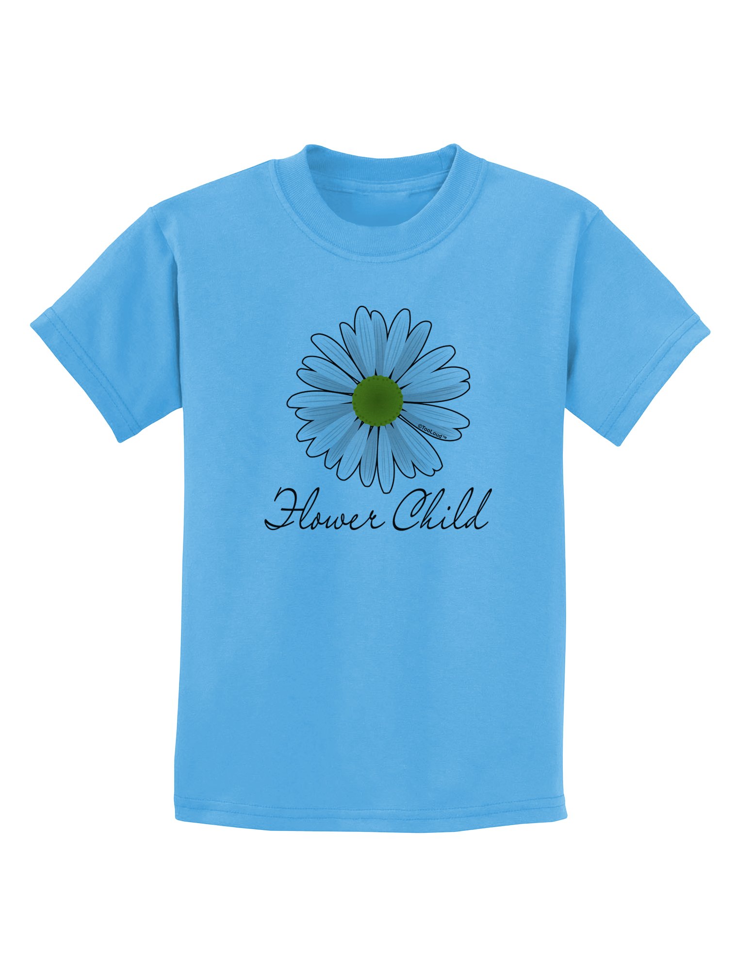 Pretty Daisy Flower Child Kids T-Shirt - Cute Floral Graphic Tee for Girls | Perfect for Spring Outfits, Birthday Gifts & Playdates