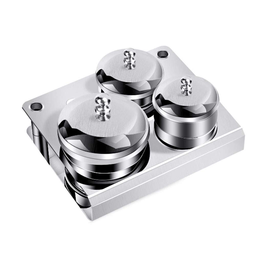 Premium Stainless Steel Nail Powder Cup for Dip Powder Nail Art - Crystal Design Container for Liquid & Dip Powder Application - Perfect for Salon & Home Manicures