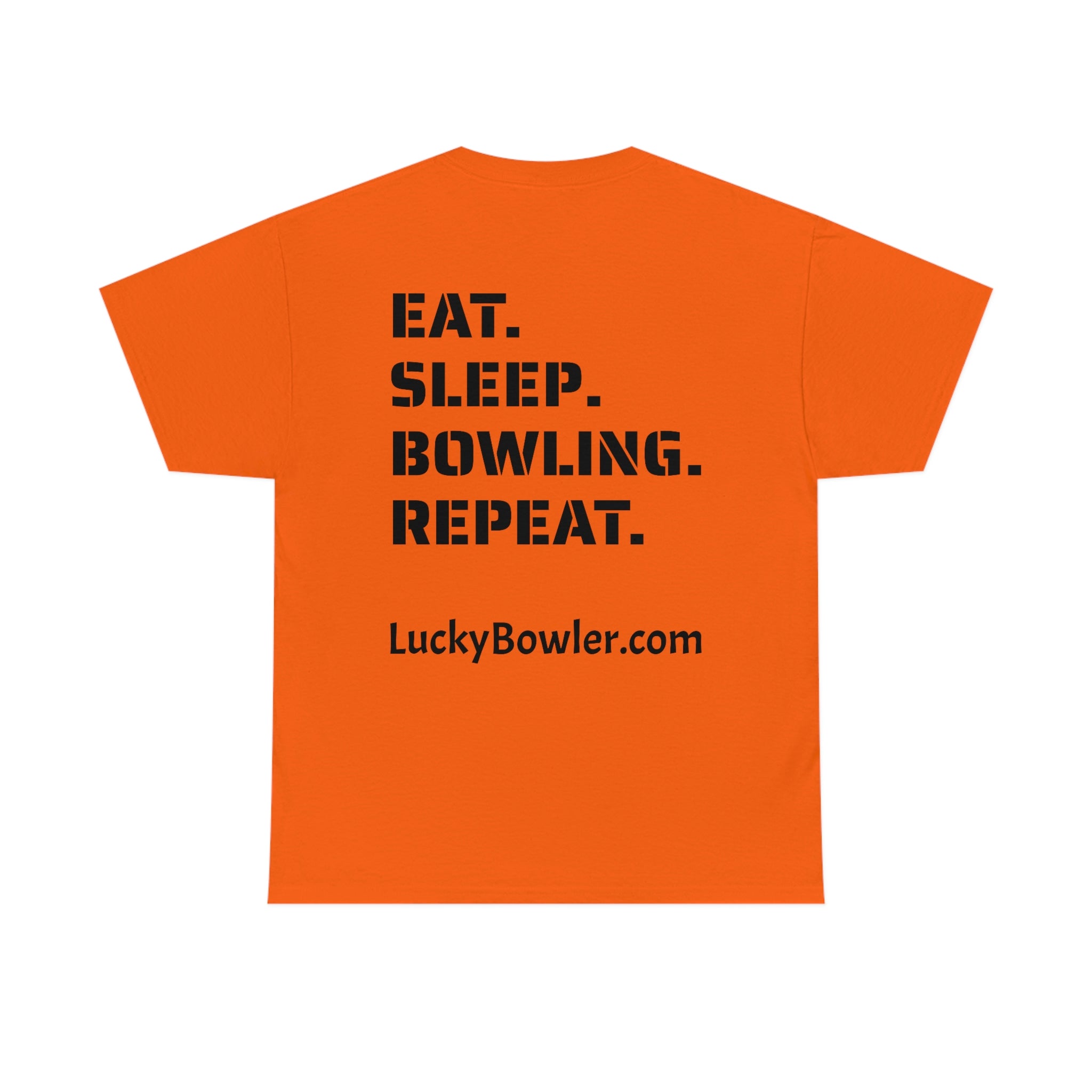 Lucky Tee #4 - Eat Sleep Repeat Graphic T-Shirt for Men & Women | Soft Cotton Casual Wear for Everyday Outfits, Gym, and Street Style