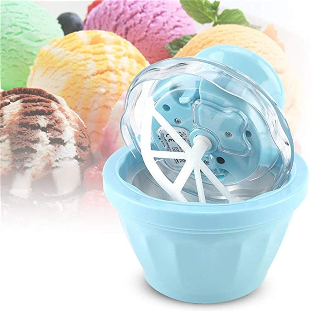 Automatic Ice Cream Maker Machine with Measuring Spoon, Ball Digger, Silicone Spatula & Cup - Perfect for Homemade Gelato, Frozen Yogurt & Dessert Parties