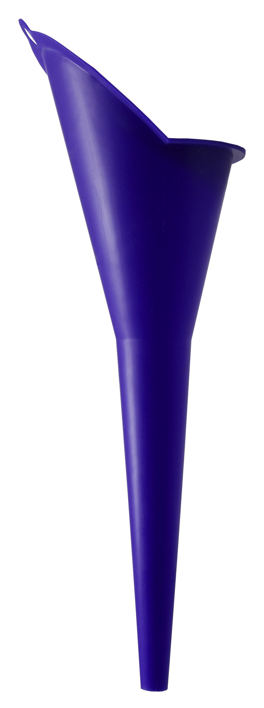 FloTool 10701 Spill Saver Multi-Purpose Funnel - Blue | Durable Plastic Funnel for Automotive Fluids, Oil, Gas, Water | Perfect for Garage, Workshop, DIY Projects & Home Use