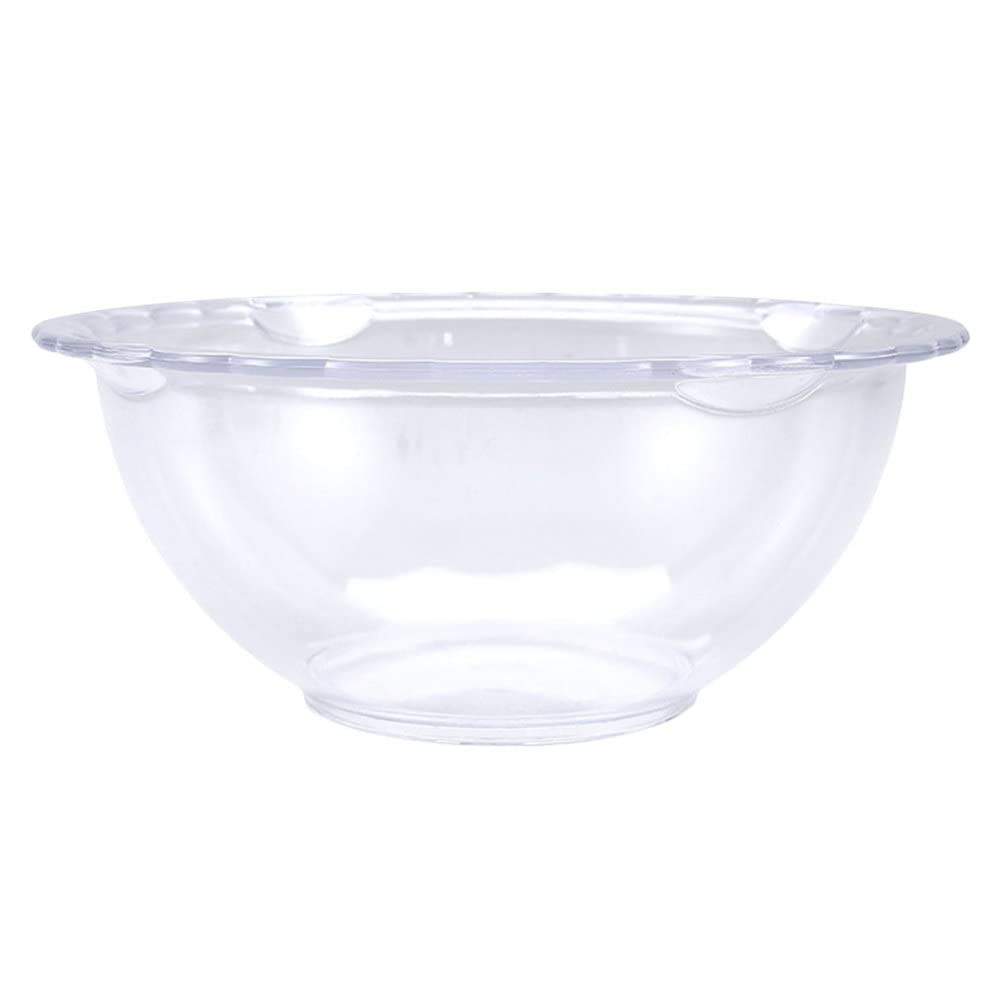 1pc Transparent Lace Wash Basin - Durable Portable Small Cleaning Basin for Dormitory, Home & Travel | Perfect for Face Washing, Makeup Removal & Handwashing
