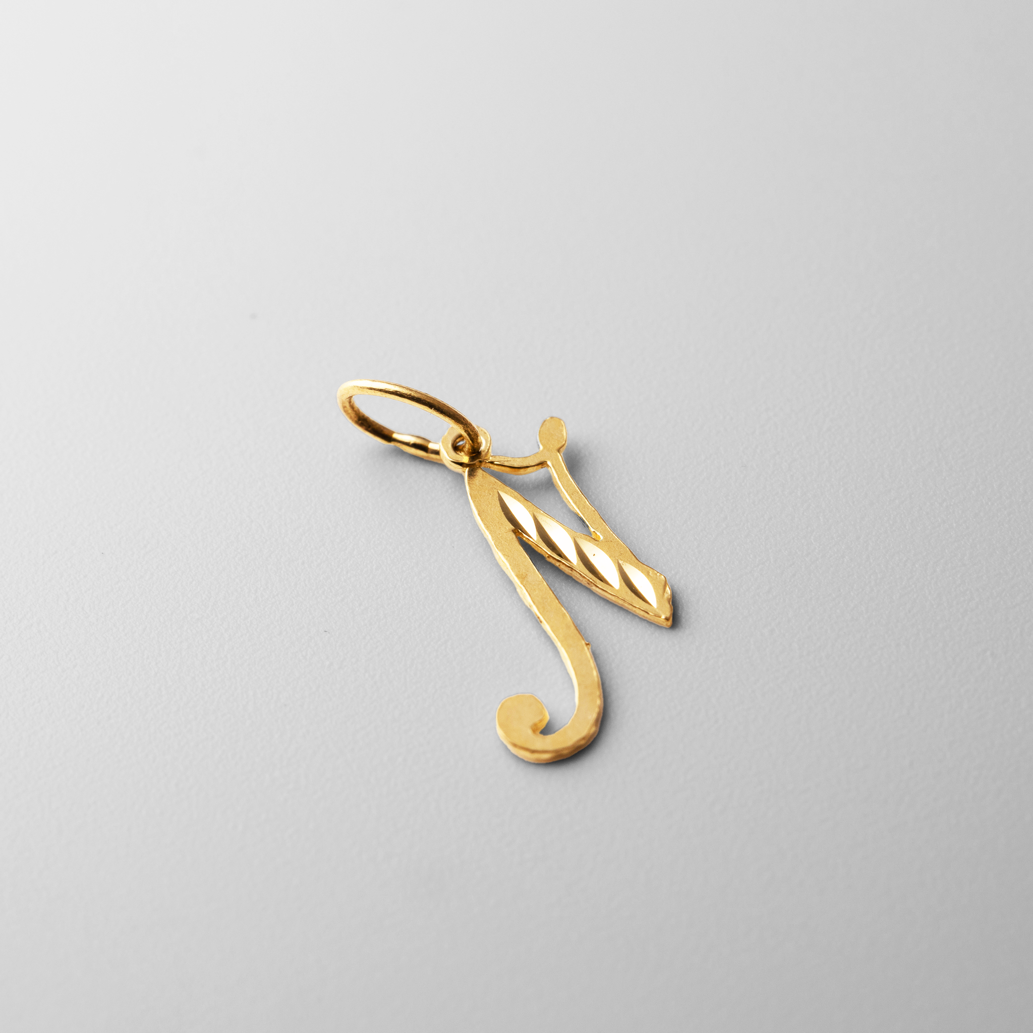Gold Cursive Letter N Pendant Necklace - Elegant A to Z Initial Jewelry for Women | Perfect Gift for Birthday, Anniversary & Everyday Wear