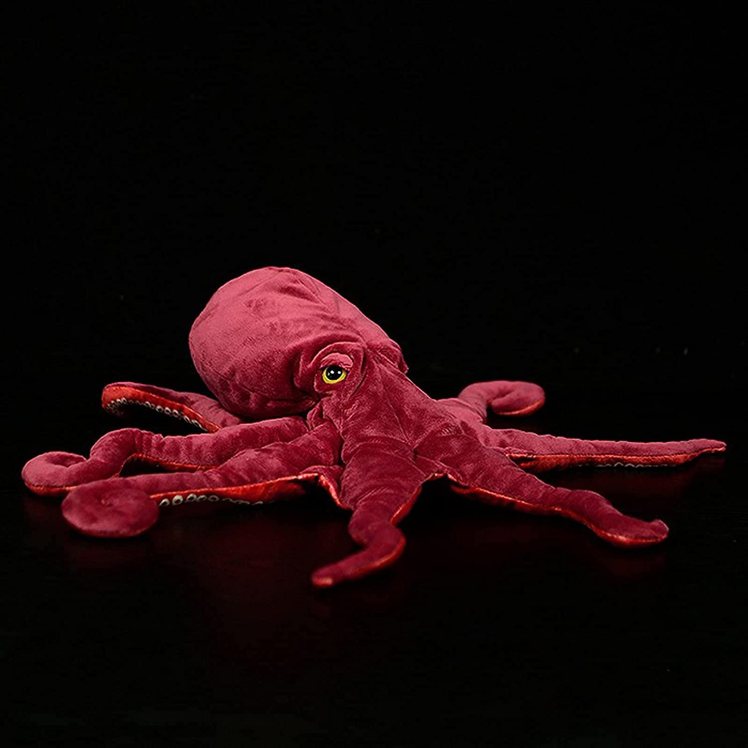 18 Inch Realistic Red Octopus Plush Toy - Ultra Soft Lifelike Stuffed Animal, Deep Sea Creature Simulation for Kids, Perfect Gift for Birthdays & Christmas | Great for Cuddling, Room Decor & Imaginative Play