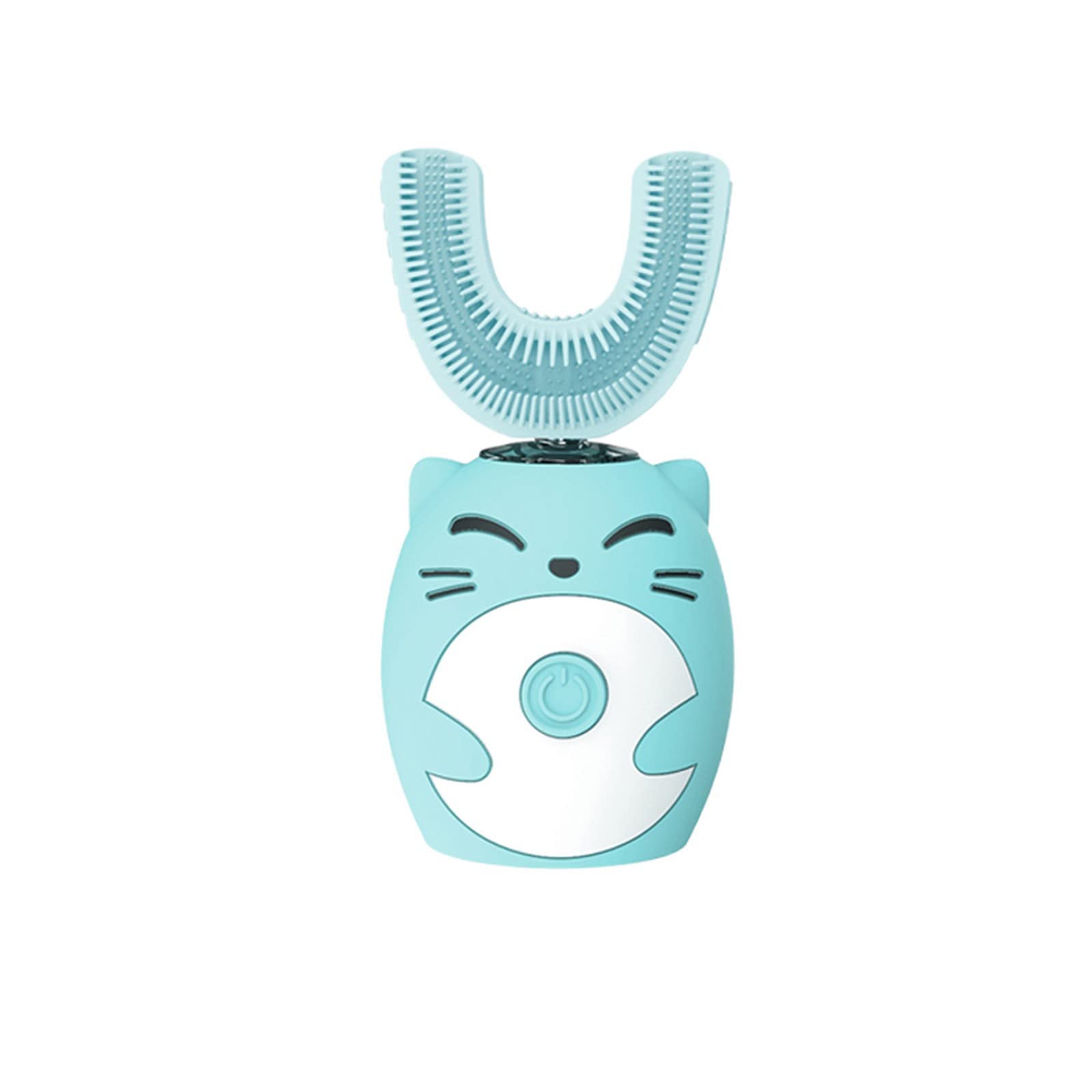 U-Shaped Kids Electric Toothbrush - Automatic Toothbrush for Children Ages 1-15, Waterproof & Safe for Boys & Girls - Pro Clean Teeth with Soft Bristles | Perfect for Daily Oral Care, Travel & Bedtime Routine