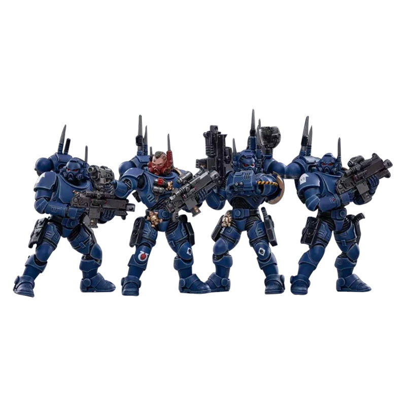 JOYTOY 1/18 Scale Warhammer 40K Infiltrators Action Figure Set (4PCS) - Highly Detailed Collectible Miniatures for Tabletop Gaming, Display & Warhammer 40K Fans