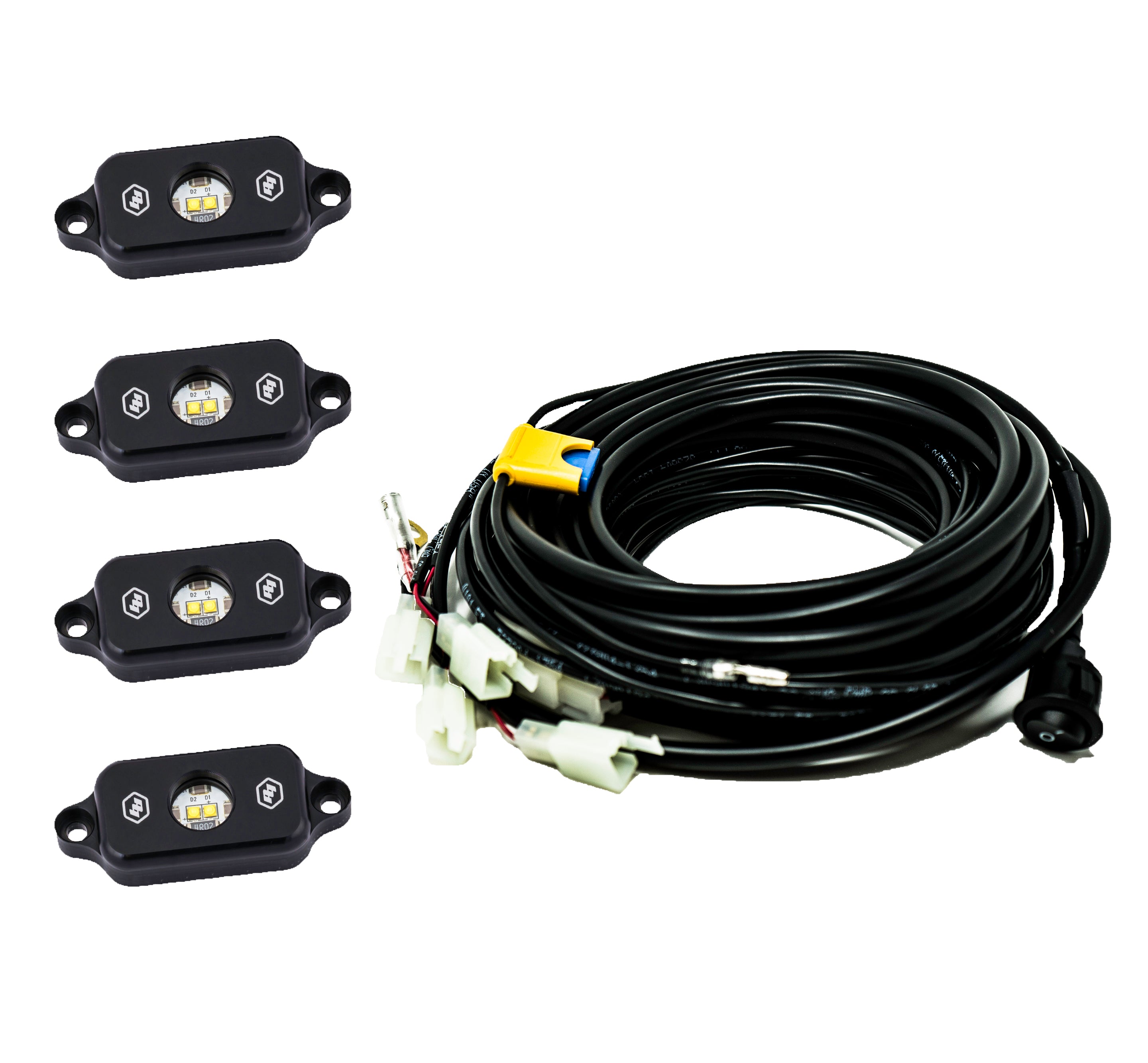 Baja Designs Universal LED Rock Light Kit - Waterproof Off-Road Lighting for Trucks, Jeeps & ATVs - Perfect for Night Driving & Off-Road Adventures