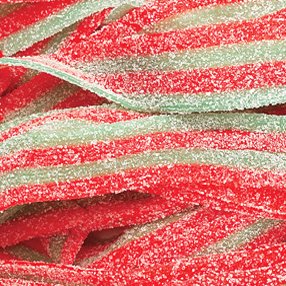 Sour Power Strawberry Apple Candy Belts - 10LBS Bulk Sour Gummy Belts for Kids & Adults - Perfect for Parties, Movie Nights & Snacking