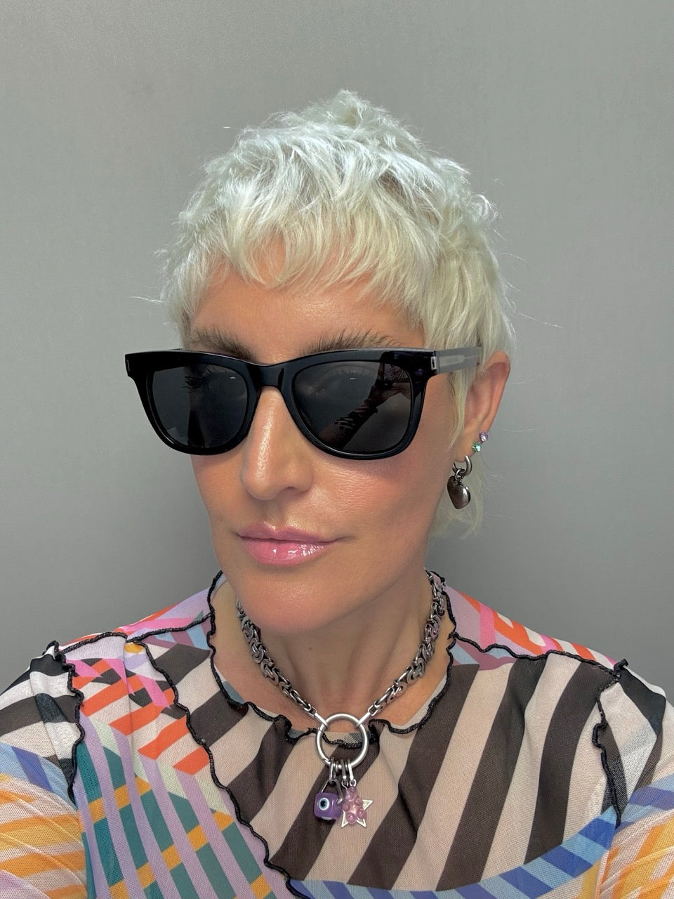 Saint Laurent SL 712 001 Black Sunglasses - Luxury Designer Shades for Women & Men - Perfect for Outdoor Activities, Beach & Fashion Accessories
